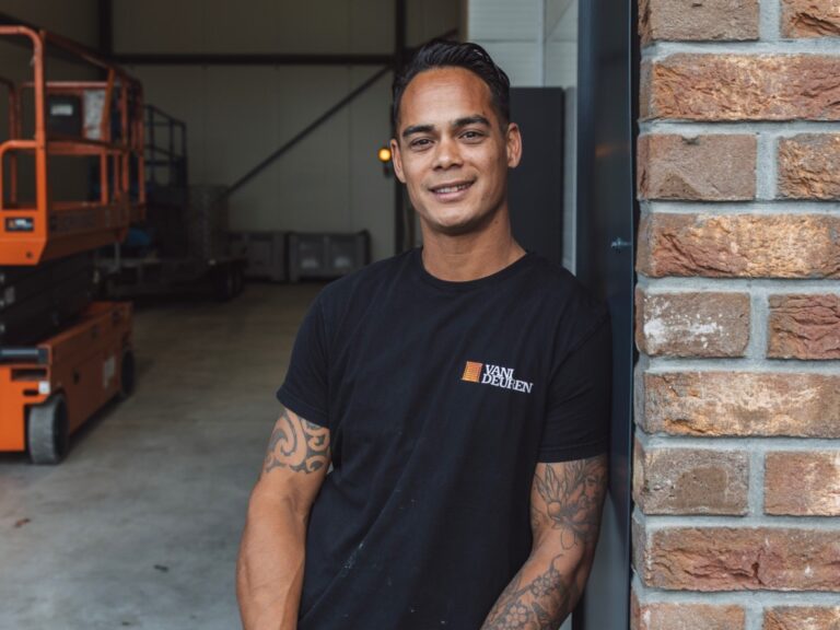 Foto werken bij Nick van Nieuwenhuizen